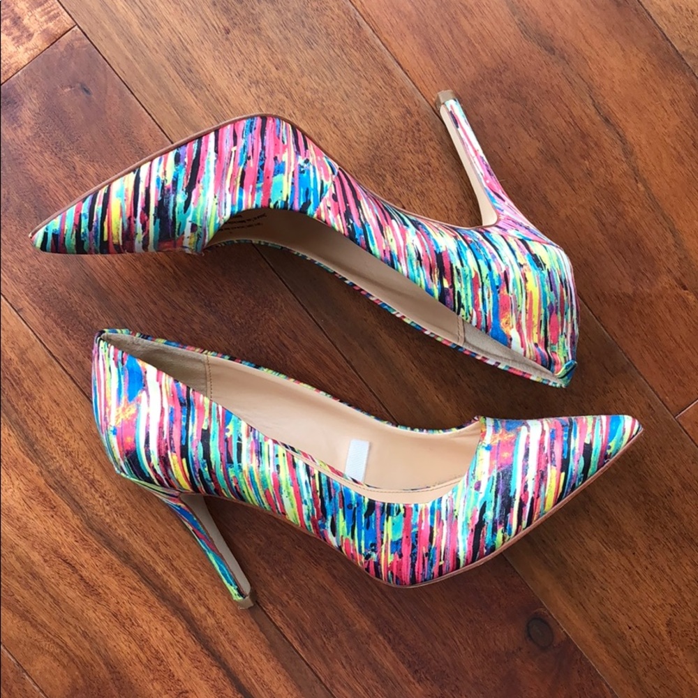 Prabal Gurung for Target multicolor high heels